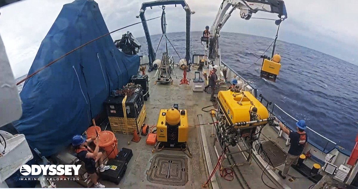 Two Odyssey Marine Exploration Autonomous Benthic Mini Landers Successfully Deployed in the Cook Islands’ EEZ