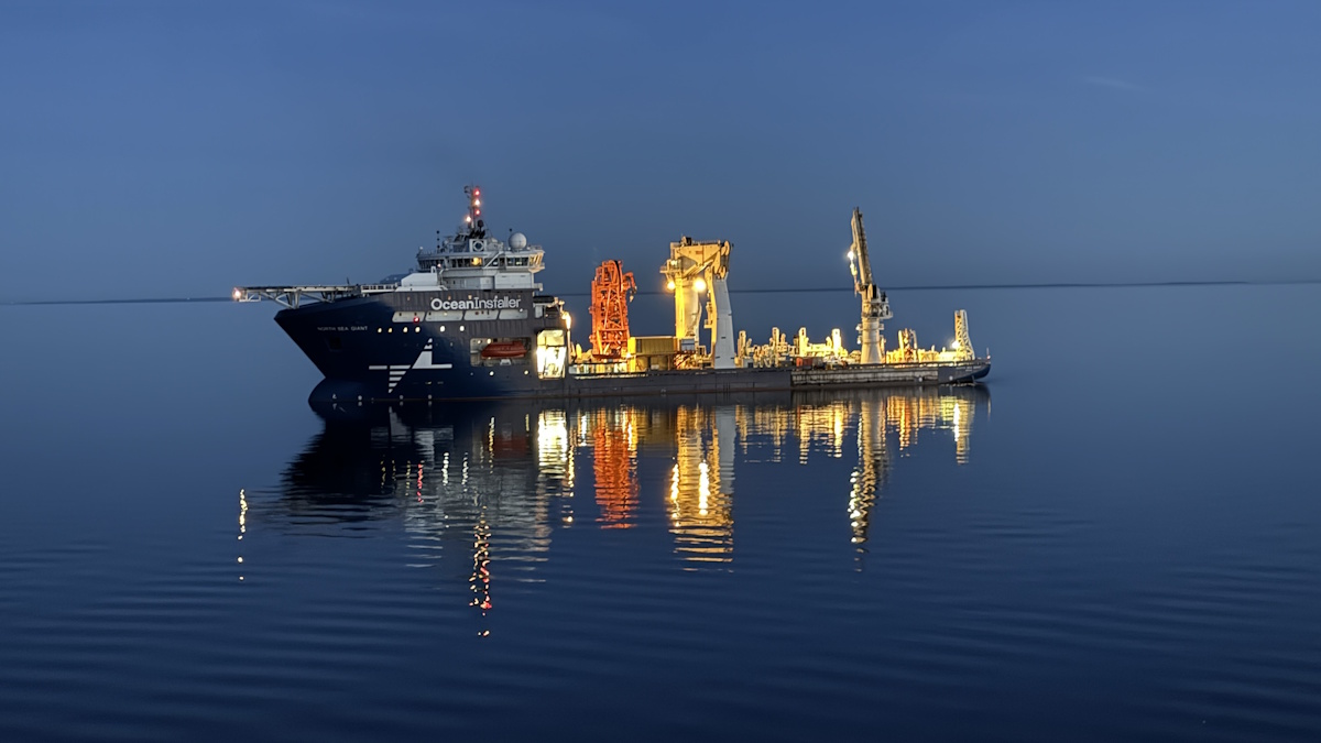 Ocean Installer and North Sea Shipping Extend Their Charter Agreement