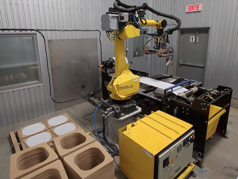 Fanuc-powered robotic cell automates one of furniture manufacturing’s toughest jobs