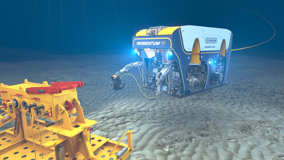 Oceaneering Launches New Electric Propulsion Work Class ROV