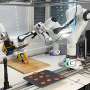 Three-armed Sashimi-Bot learns to slice and serve fish like a pro