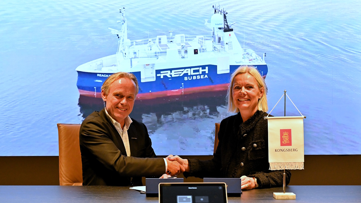 Kongsberg Maritime to deliver two more Uncrewed Vessels to REACH Subsea