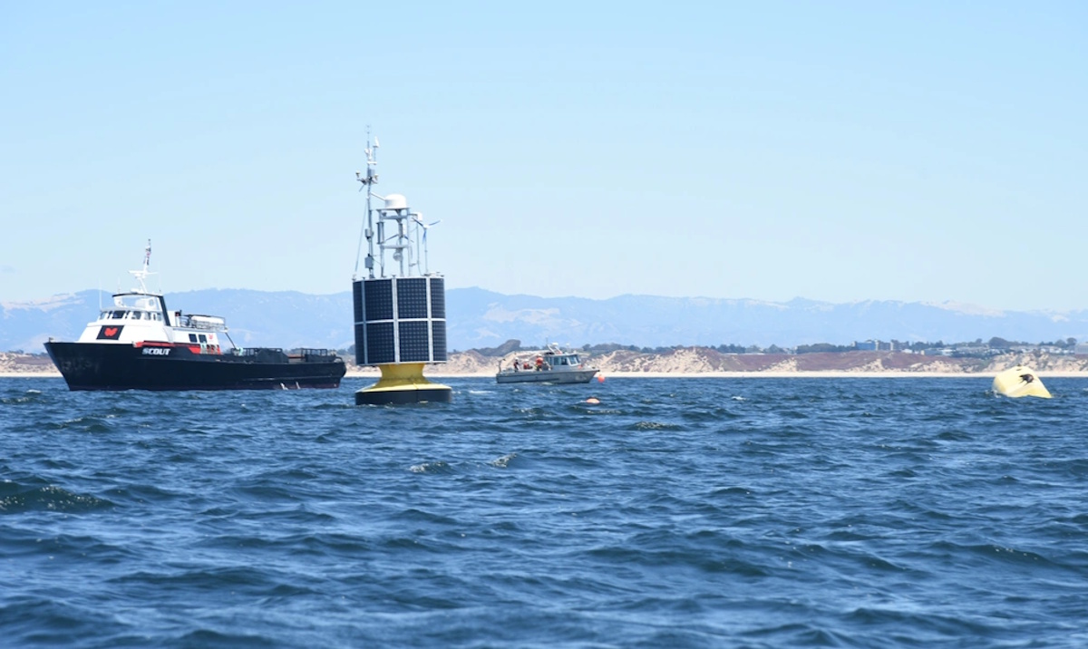First-of-its-Kind, Self-Powered Ocean Buoy to Enhance NPS Research and 5G Maritime Communication Applications