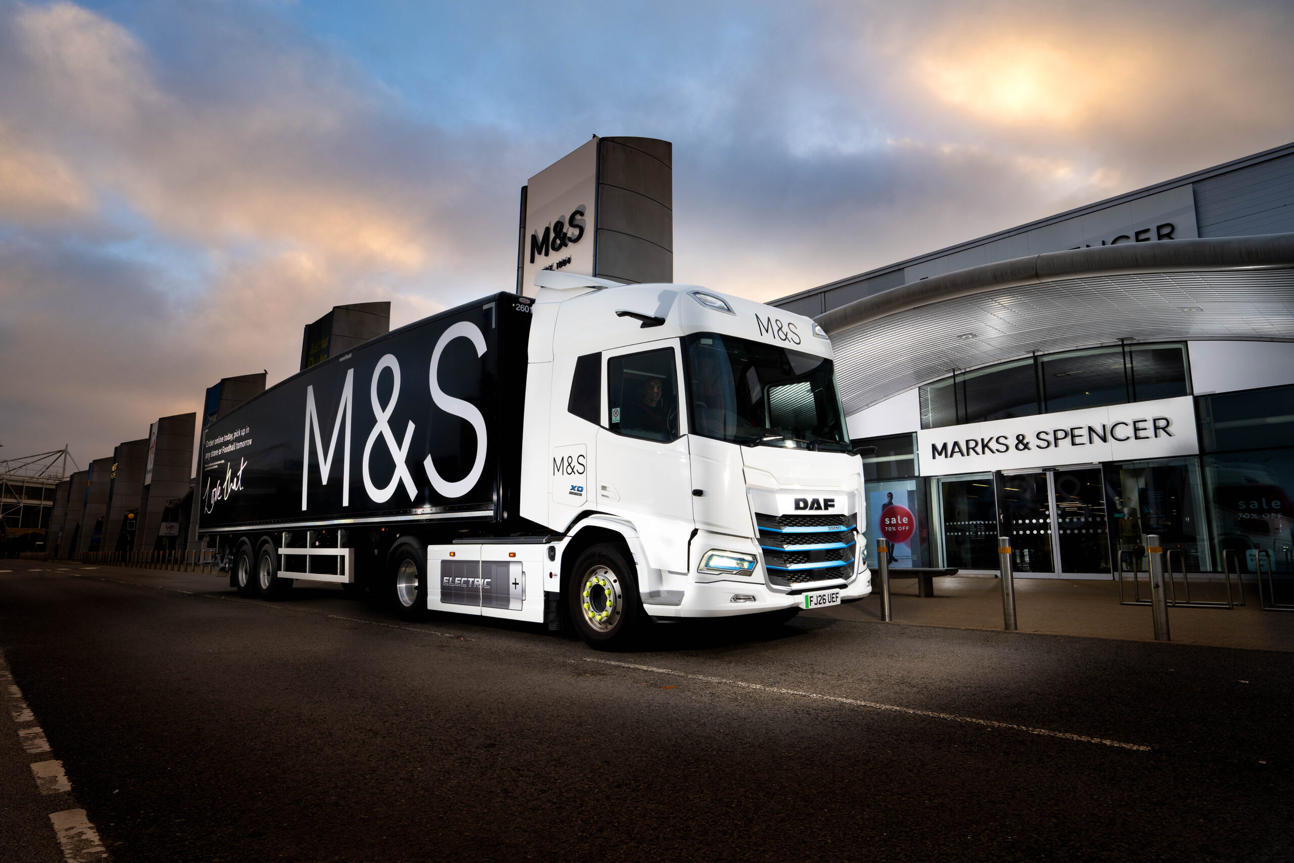 M&S Advances Towards Net Zero with Deployment of Electric Trucks