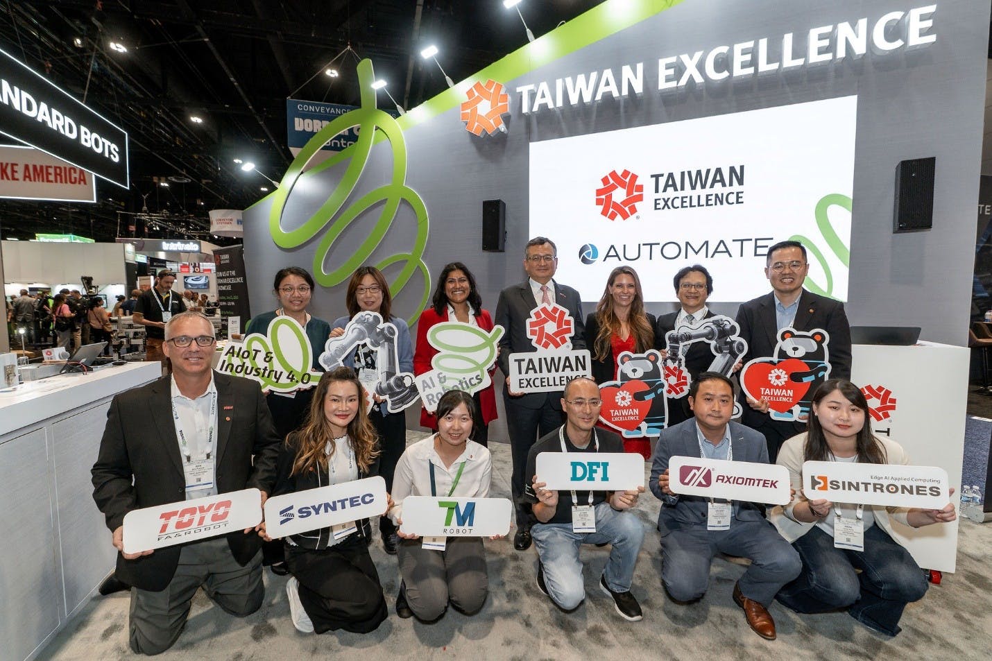 Taiwan Excellence Pavilion Showcases Award-Winning Technologies at Automate 2023