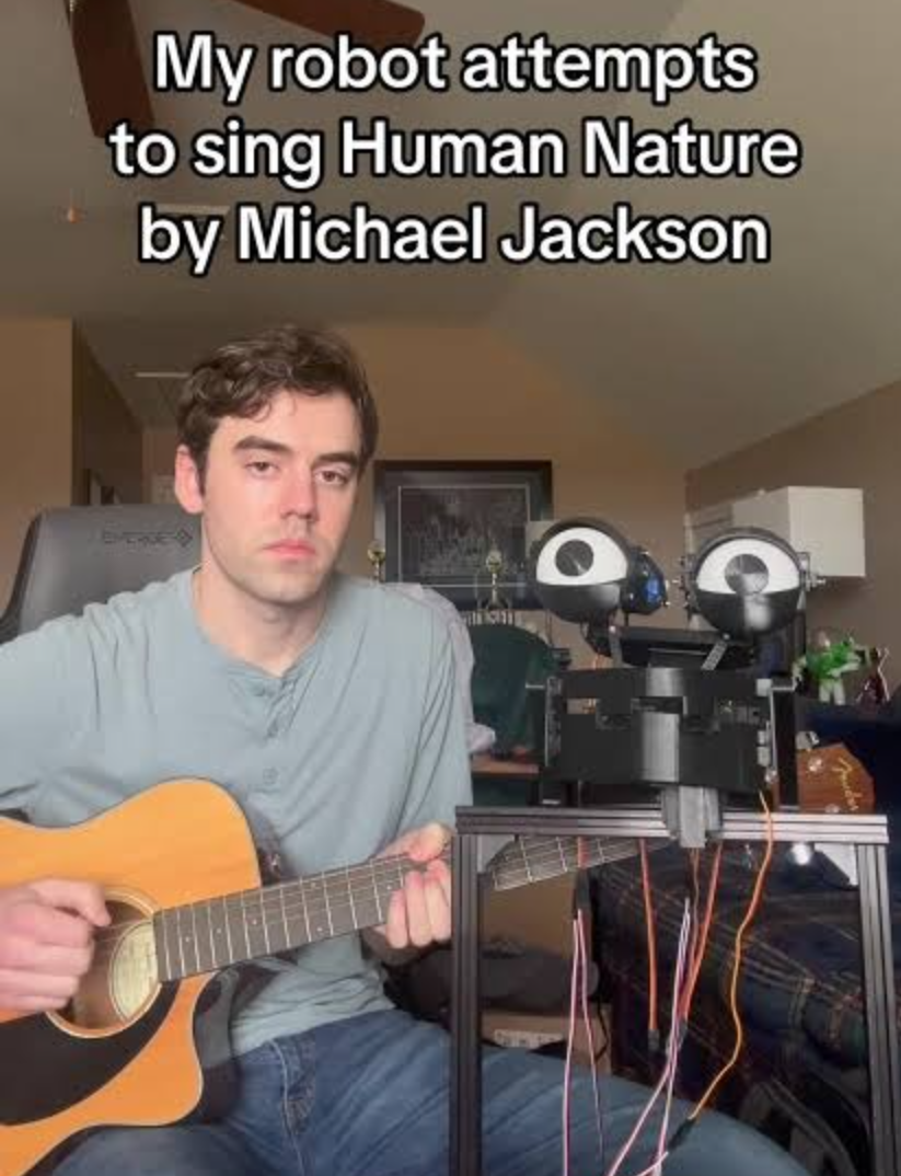 Engineer Dylan Delelim Creates Robot Cover of Michael Jackson's 'Human Nature