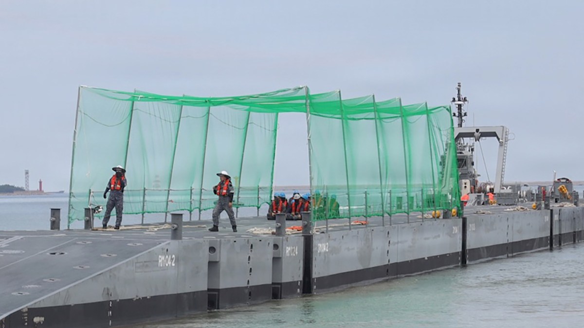U.S. Marine Corps Implements Anti-Drone Netting in Recent Logistics Exercise