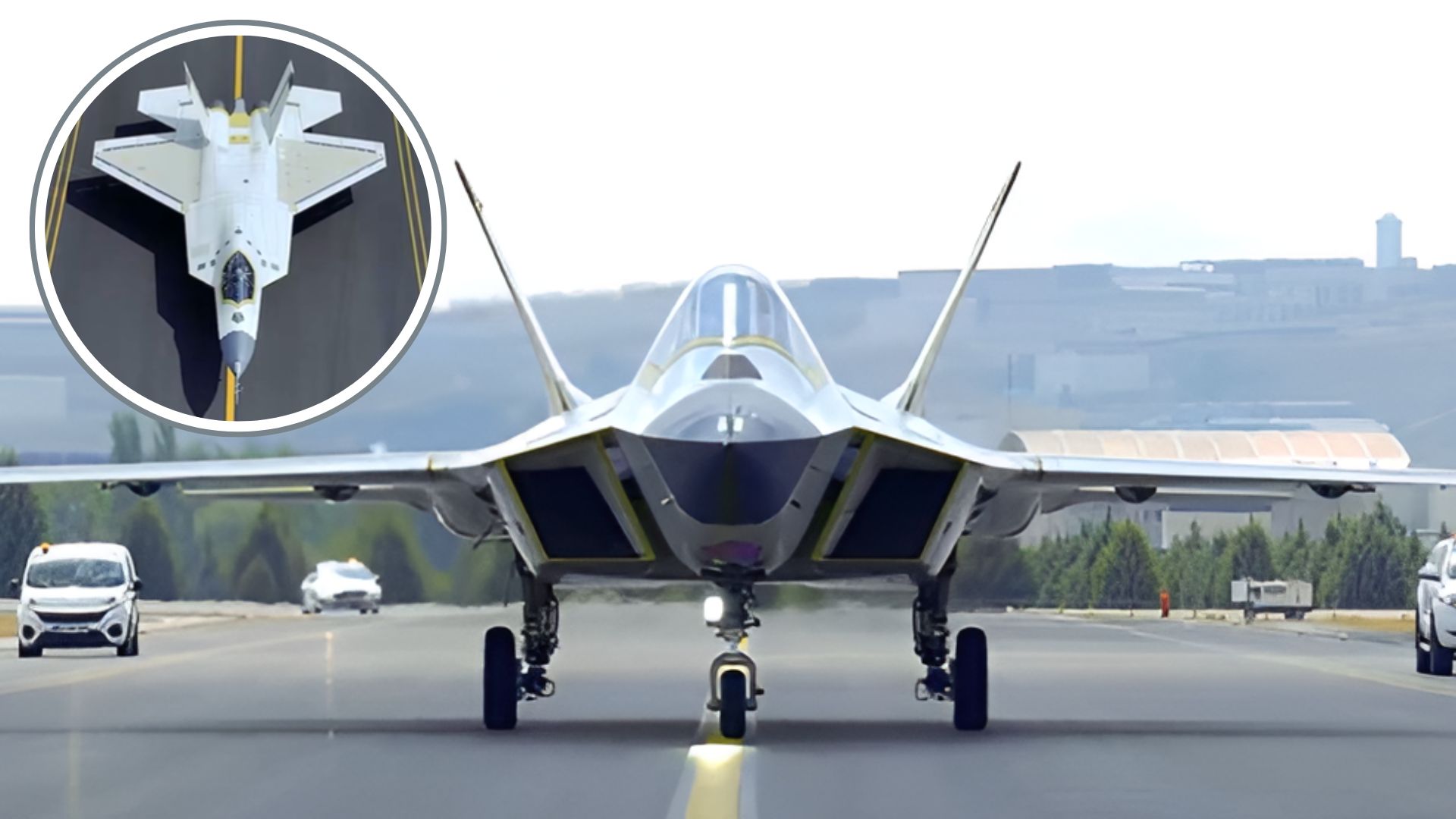 Turkey's KAAN Fighter Prototype P1 Advances with Powered Taxi Tests Ahead of Maiden Flight