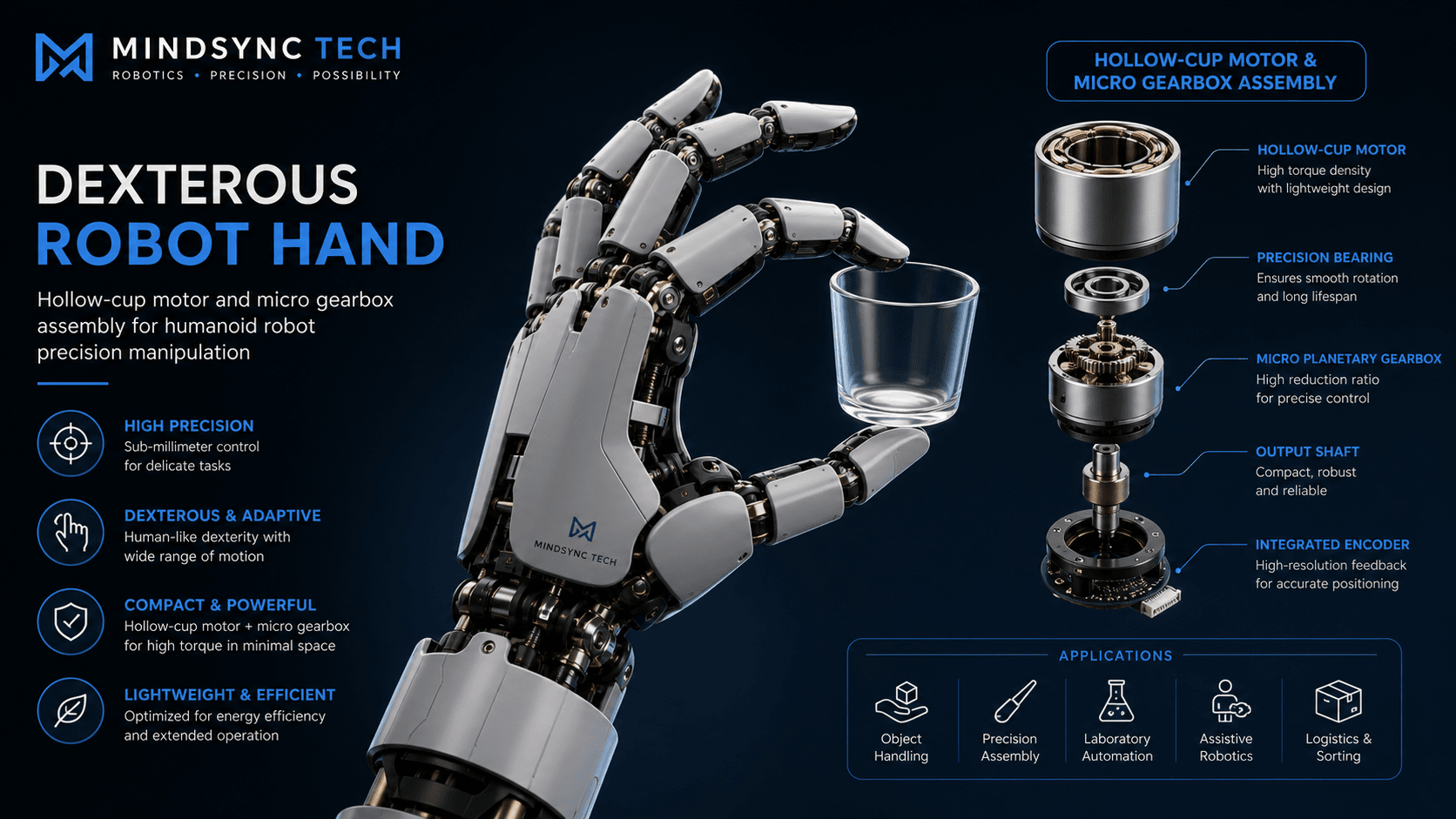 MINDSYNC TECH and Jiangsu Leili Develop Dexterous Robot Hands for Industrial Use