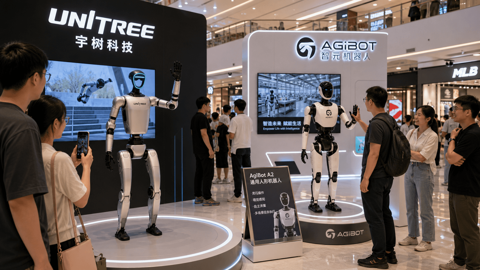 Unitree Robotics and AgiBot Launch Flagship Stores to Test Humanoid Robot Commerce