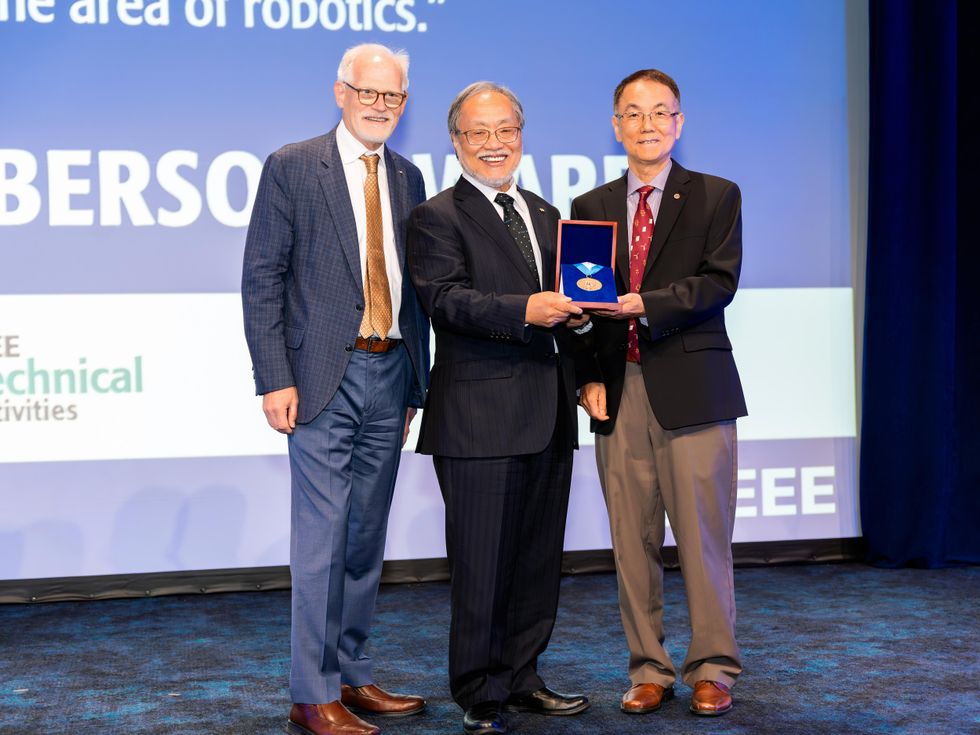 IEEE Honors Robotics Pioneer Toshio Fukuda