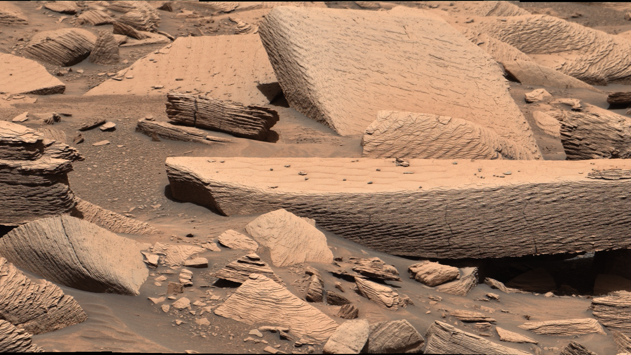 NASA's Curiosity Rover Reveals Evidence of Ancient Sandstorms on Mars