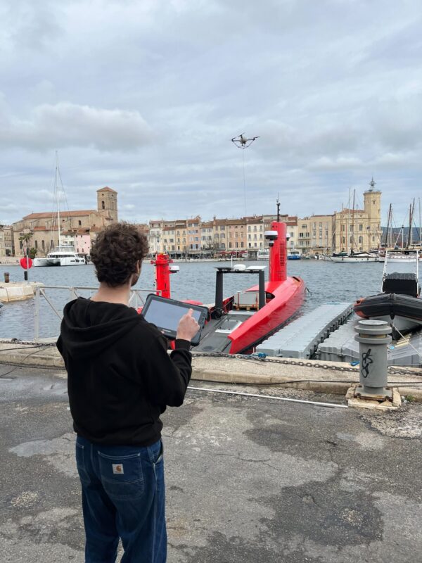 Elistair and Exail Collaborate on Tethered Drone Maritime Surveillance for Autonomous Vessels