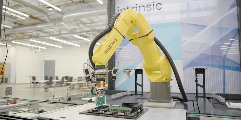 Intrinsic’s vision for physical AI: Building the software-defined factory