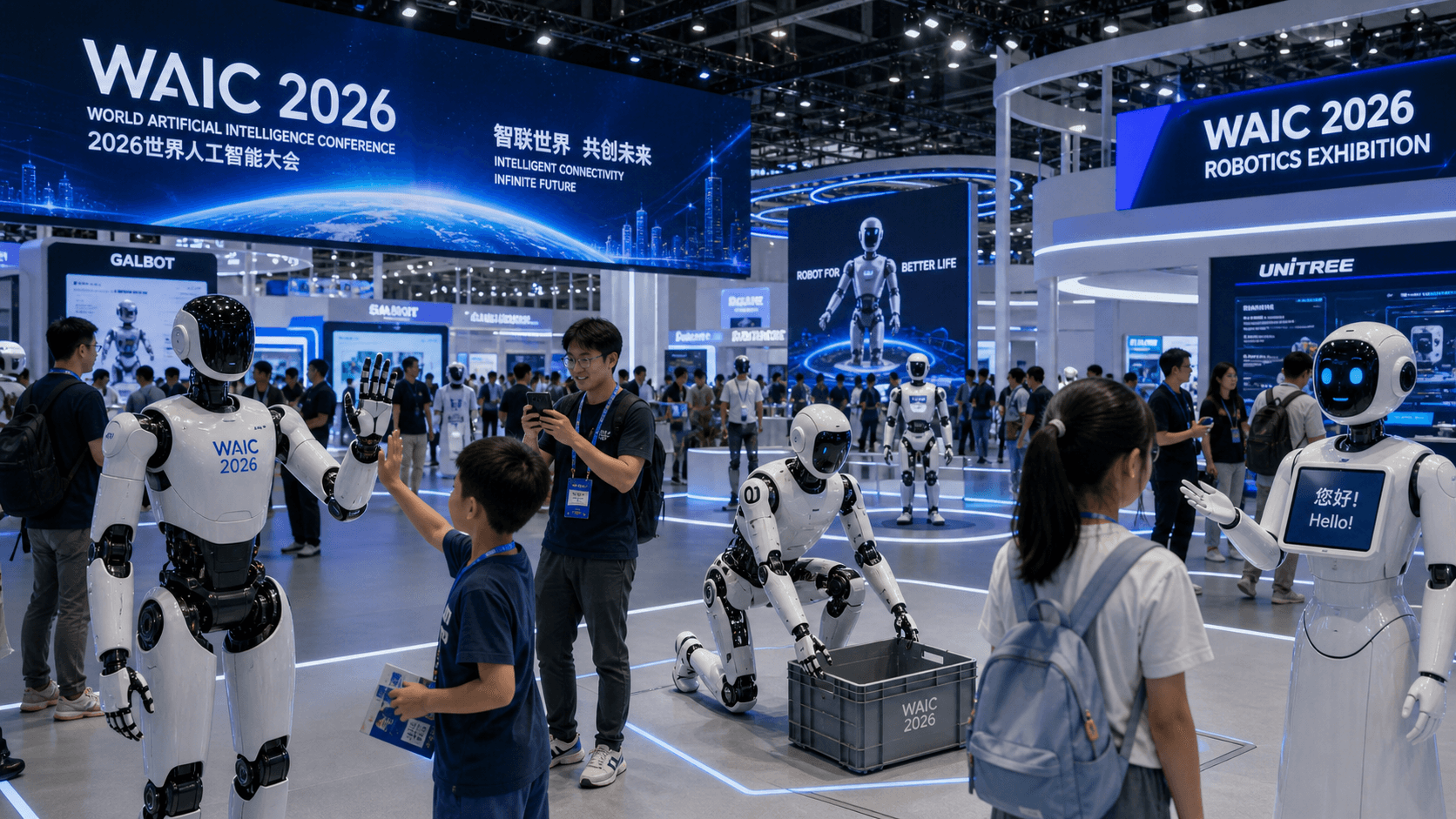 WAIC 2026 Robotics Exhibition Reveals Four Key Transformations After 30,000 Steps