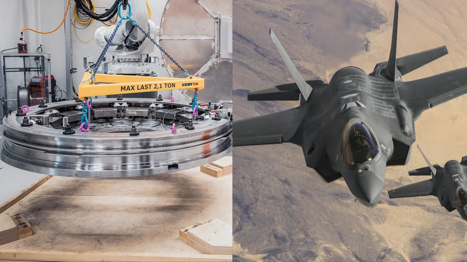 Pratt & Whitney and GKN Aerospace to Test 3D-Printed Engine Case for F-35 by 2028