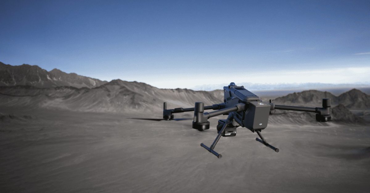 DJI Launches AP100 Parachute for Enhanced Safety of Matrice 400 Drone