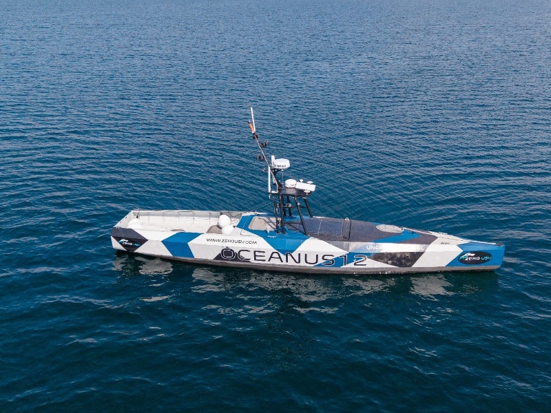 ZeroUSV Showcases Oceanus12 Uncrewed Surface Vessel to Royal Danish Navy