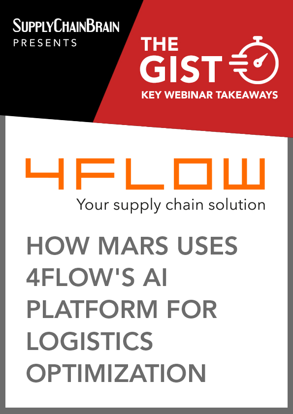 Mars Leverages 4flow’s AI Platform to Enhance Logistics Optimization