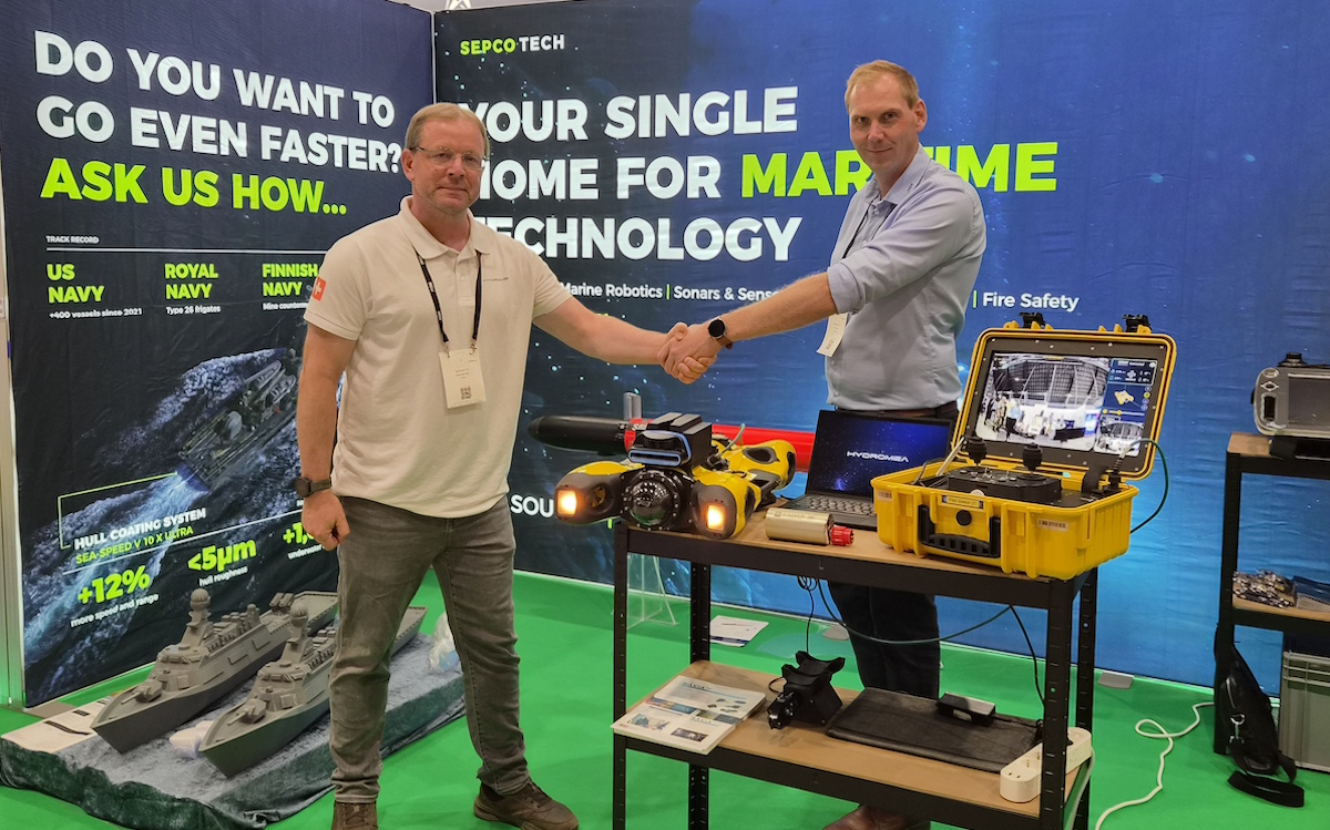 Hydromea and SepcoTech Collaborate to Introduce EXRAY Inspection Robotics in Scandinavia