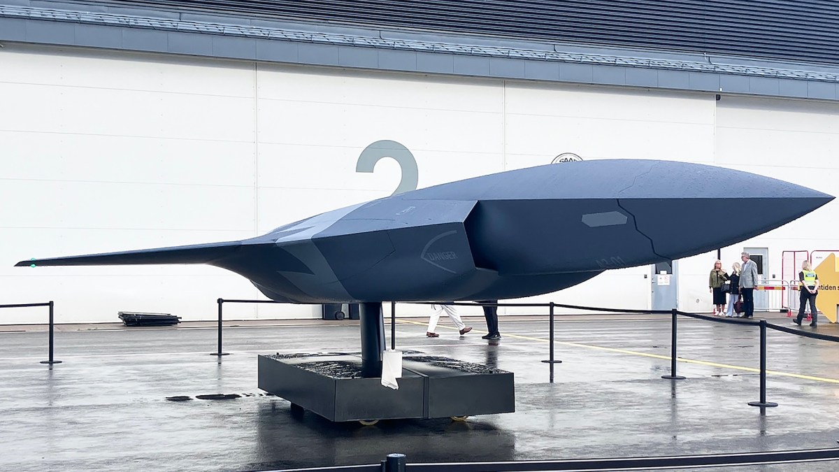 Saab Reveals Advanced Supersonic Fighter Drone Concept for Future Combat Aircraft