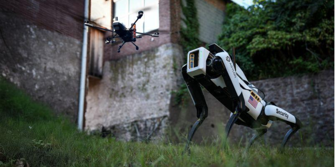 U.S. Air Force Transforms Aircraft Inspections with Asylon's Robot Dog and Drones