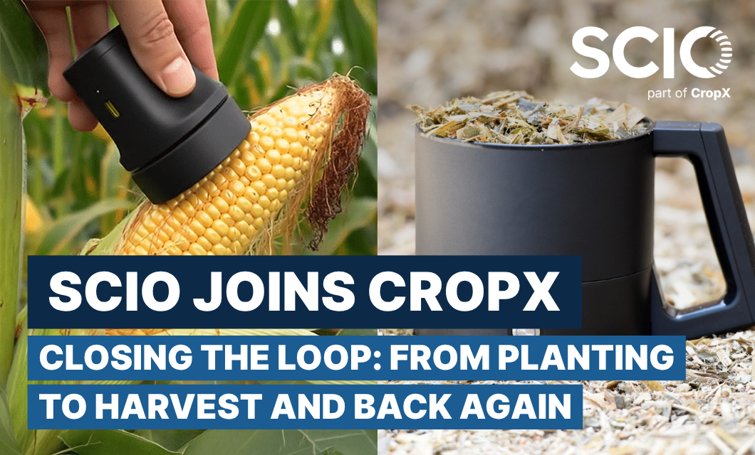 CropX Acquires SCIO to Integrate Agronomy with Crop Quality Insights