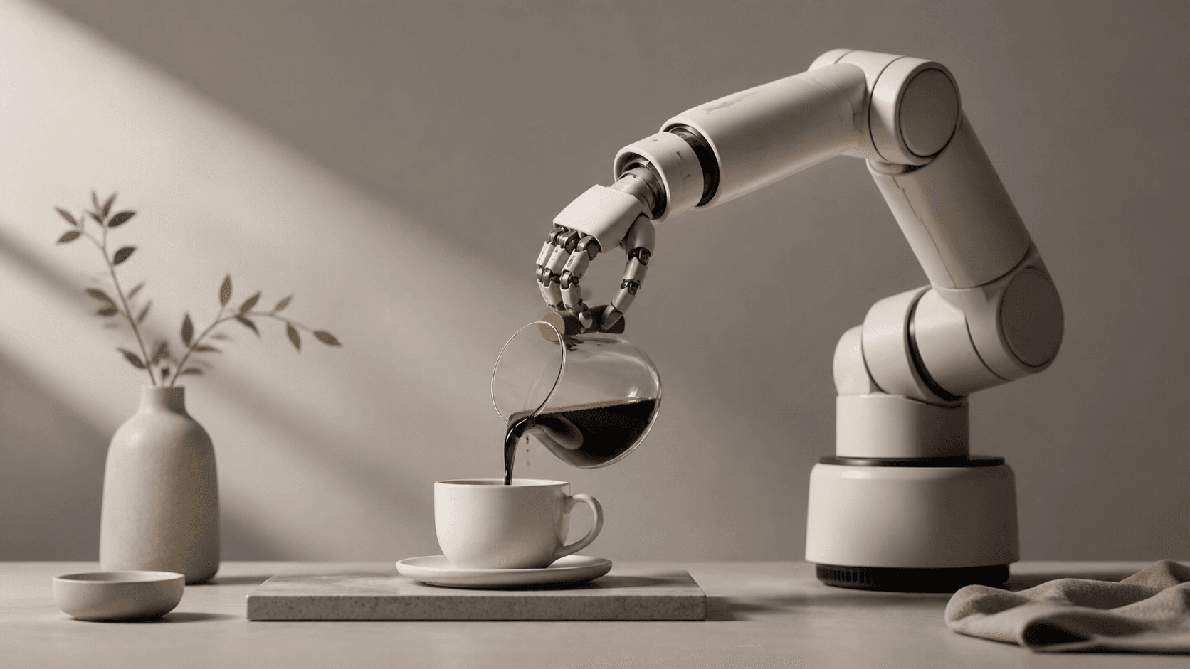 JD 7Fresh Launches Unmanned Robot Coffee Shop, Sets Guinness Record for Speed