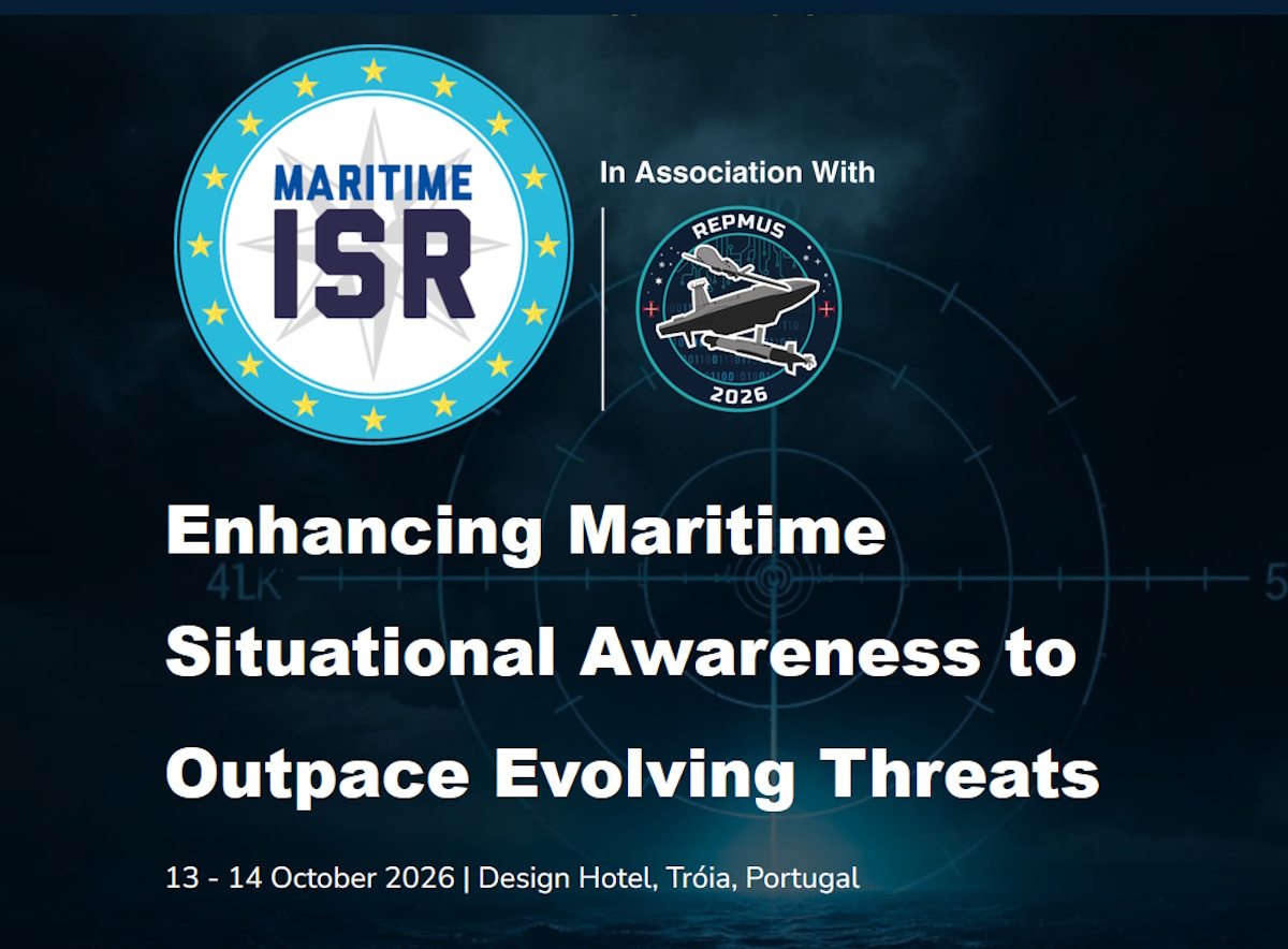 Maritime ISR Conference Scheduled for October 2026 in Troia, Portugal