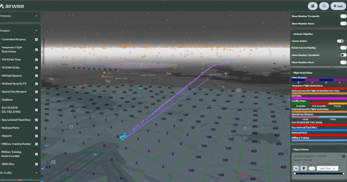 uAvionix and Airwise Solutions Integrate Real-Time Aircraft Tracking into Drone Platform