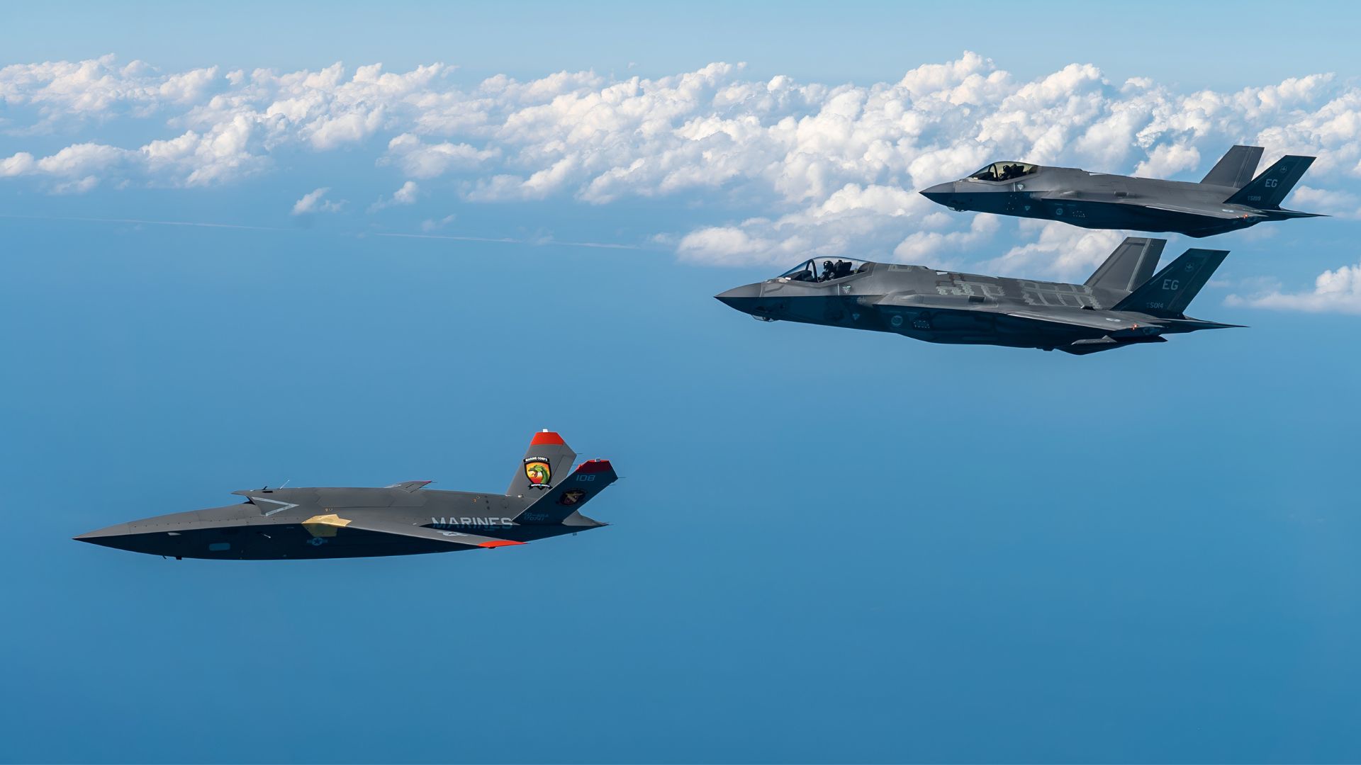 Kratos Defense's Valkyrie Drone Completes Successful Flight with F-35 Fighters