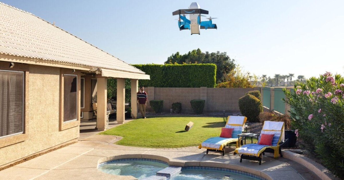 Amazon's Drone Deliveries Encounter Challenges with Water Landings in Texas