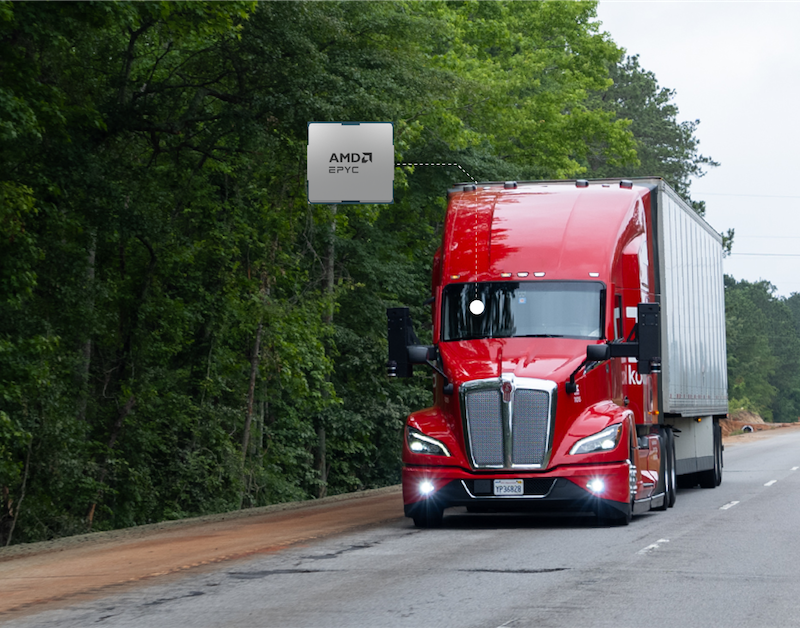 Kodiak AI Partners with AMD to Enhance Computing Power for Autonomous Trucking
