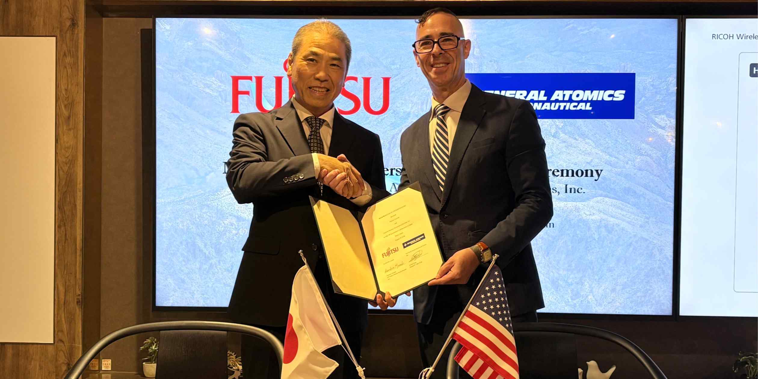 Fujitsu Partners with General Atomics for UAV Maintenance in Japan