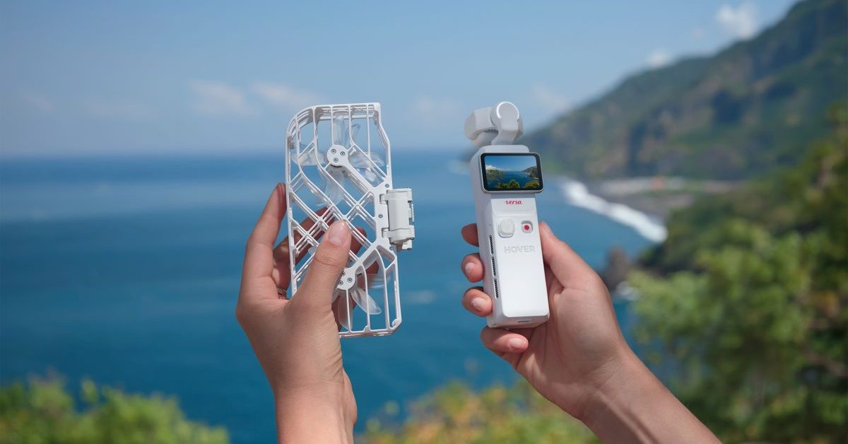 HoverAir Versa Combines Handheld Gimbal and Drone Technology for Versatile Filming