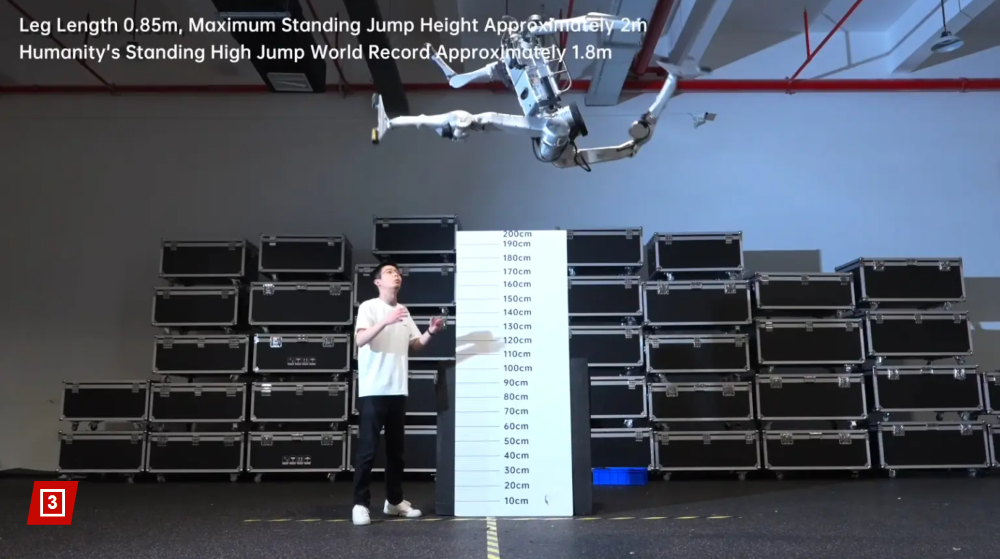 Utree Technology Unveils 'Superman' Robot with Unmatched Speed and Jumping Abilities
