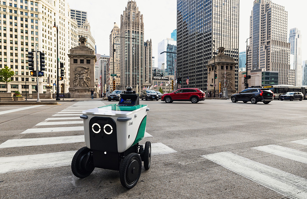 Serve Robotics Partners with Grubhub for Autonomous Delivery in Major Cities