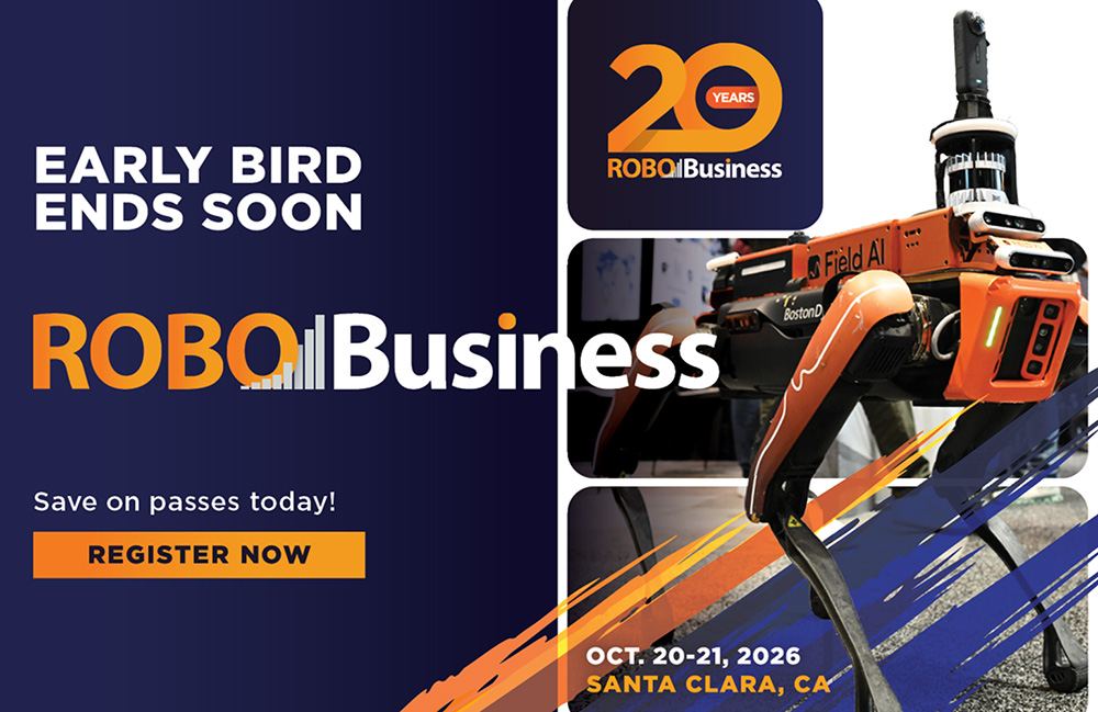RoboBusiness 2026 Early Bird Pricing Ends August 31 for Discounted Passes