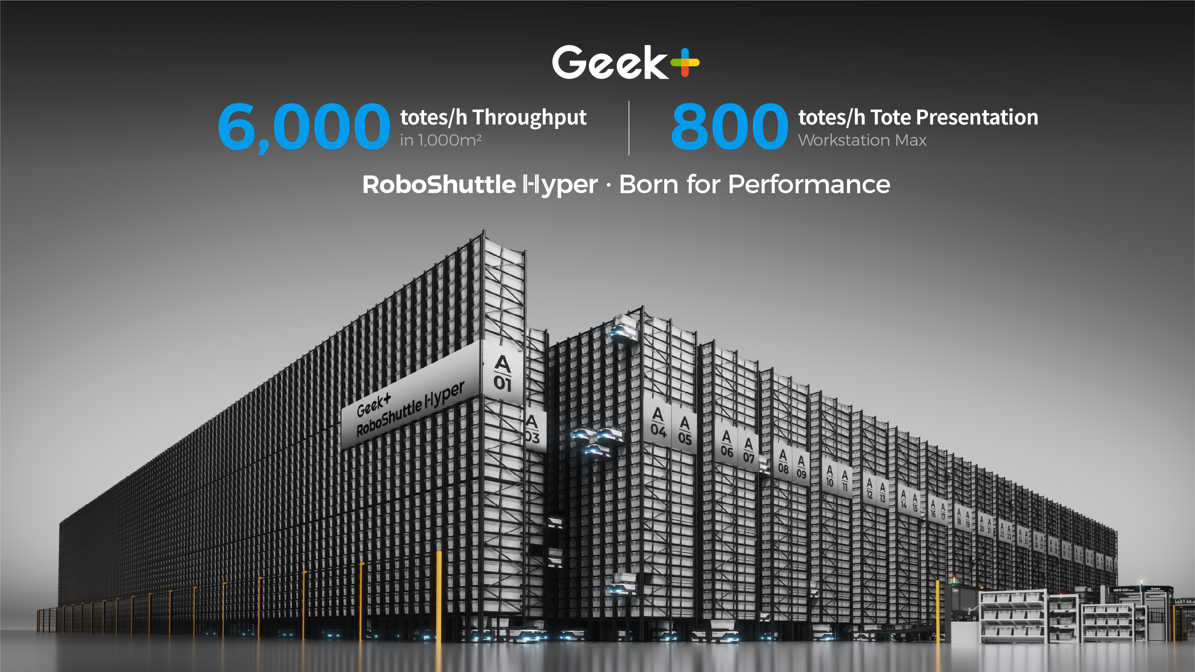 Geekplus Launches RoboShuttle Hyper to Enhance Tote-to-Person Fulfillment Efficiency