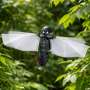 Flapping-Wing Micro Aerial Vehicles Enhance Stability with Advanced Control Amid Wind Disturbances