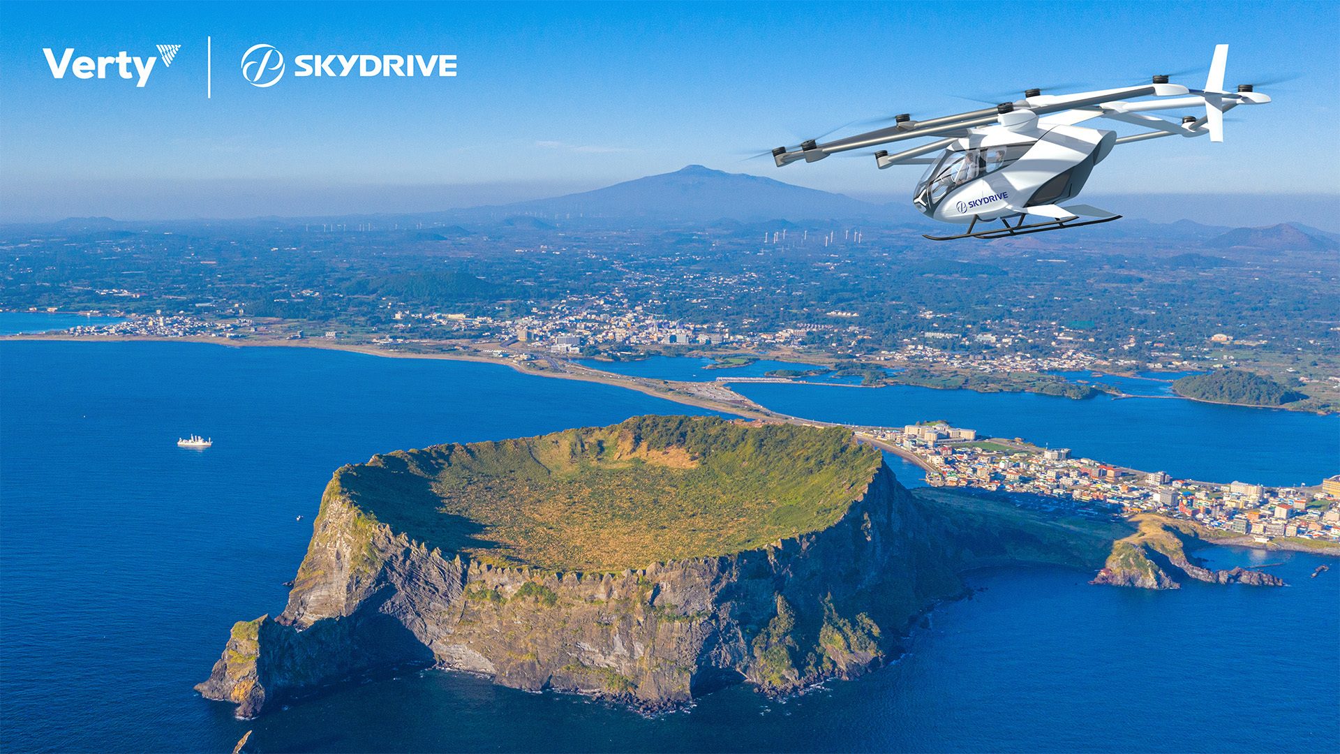 SkyDrive and Verty Collaborate for eVTOL Commercial Operations in South Korea by 2028