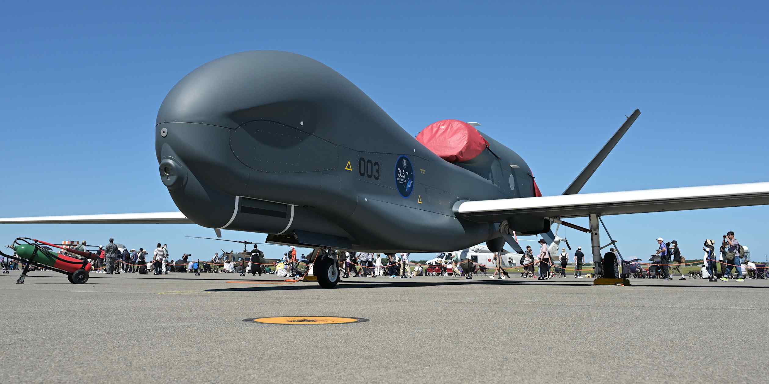 Japan Air Self-Defense Force Confirms Crash of Global Hawk Drone Off Tottori Coast