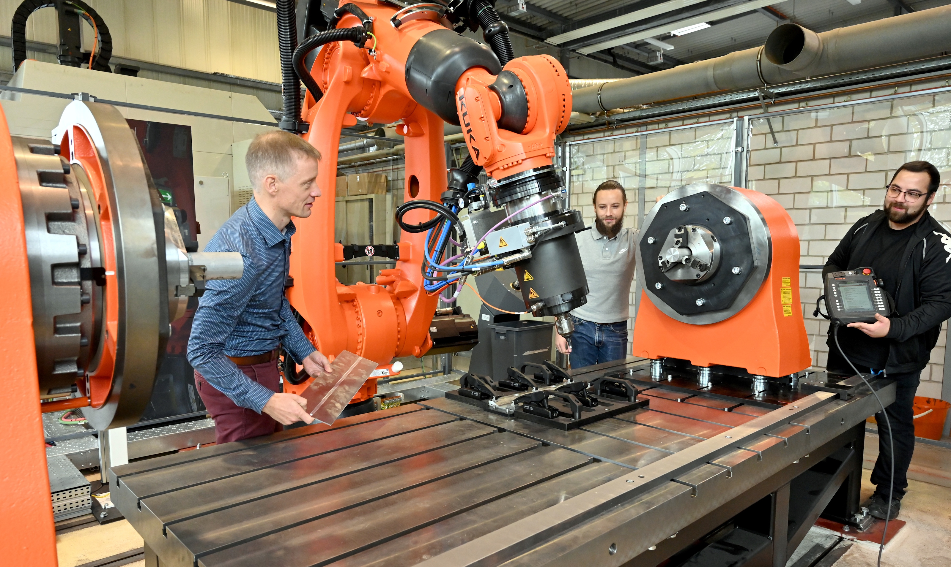 University of Applied Sciences Magdeburg-Stendal and KUKA Systems AWS Launch FSW Research Platform