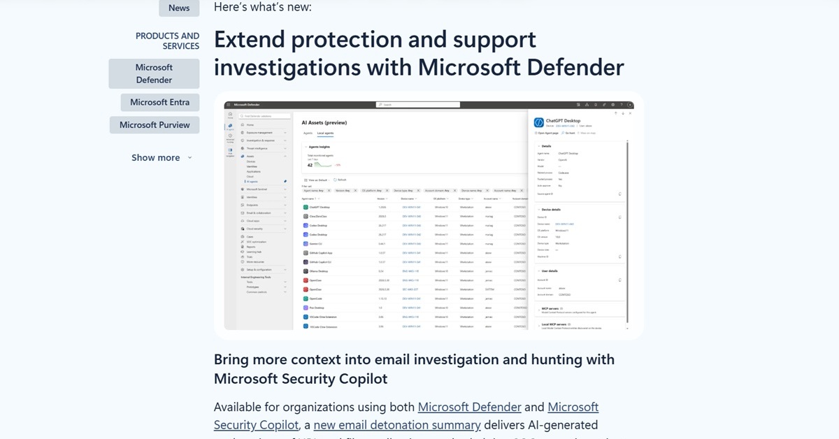 Microsoft Updates Security Suite to Block Confidential Data Leaks to Shadow AI