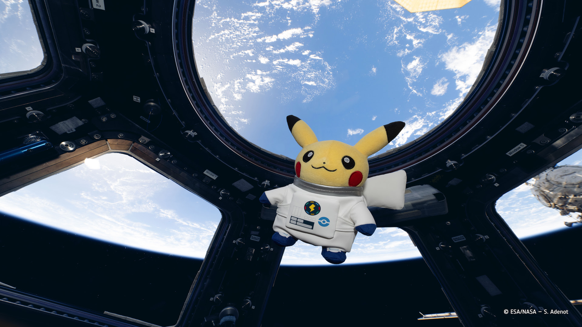 ESA and Pokémon Company Launch Space Initiative Featuring Pikachu at ISS