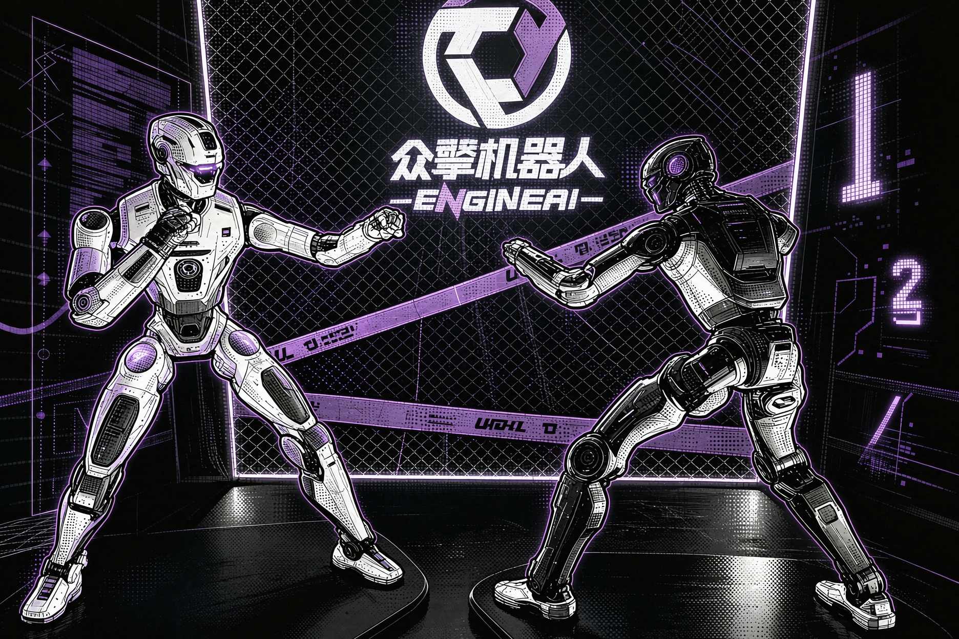 Humanoid Robots Showcase Resilience in URKL Combat Tournament in Shanghai