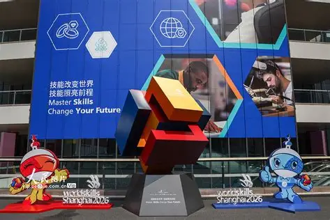Humanoid Robots Showcase Innovative Performances at World Skills Competition Opening Ceremony