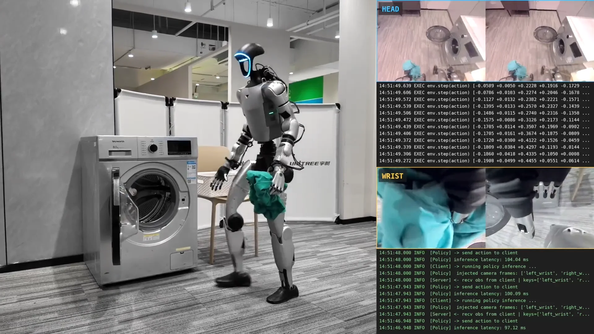 Unitree Robotics Launches UnifoLM-WLA-1.0 to Enhance Humanoid Task Performance