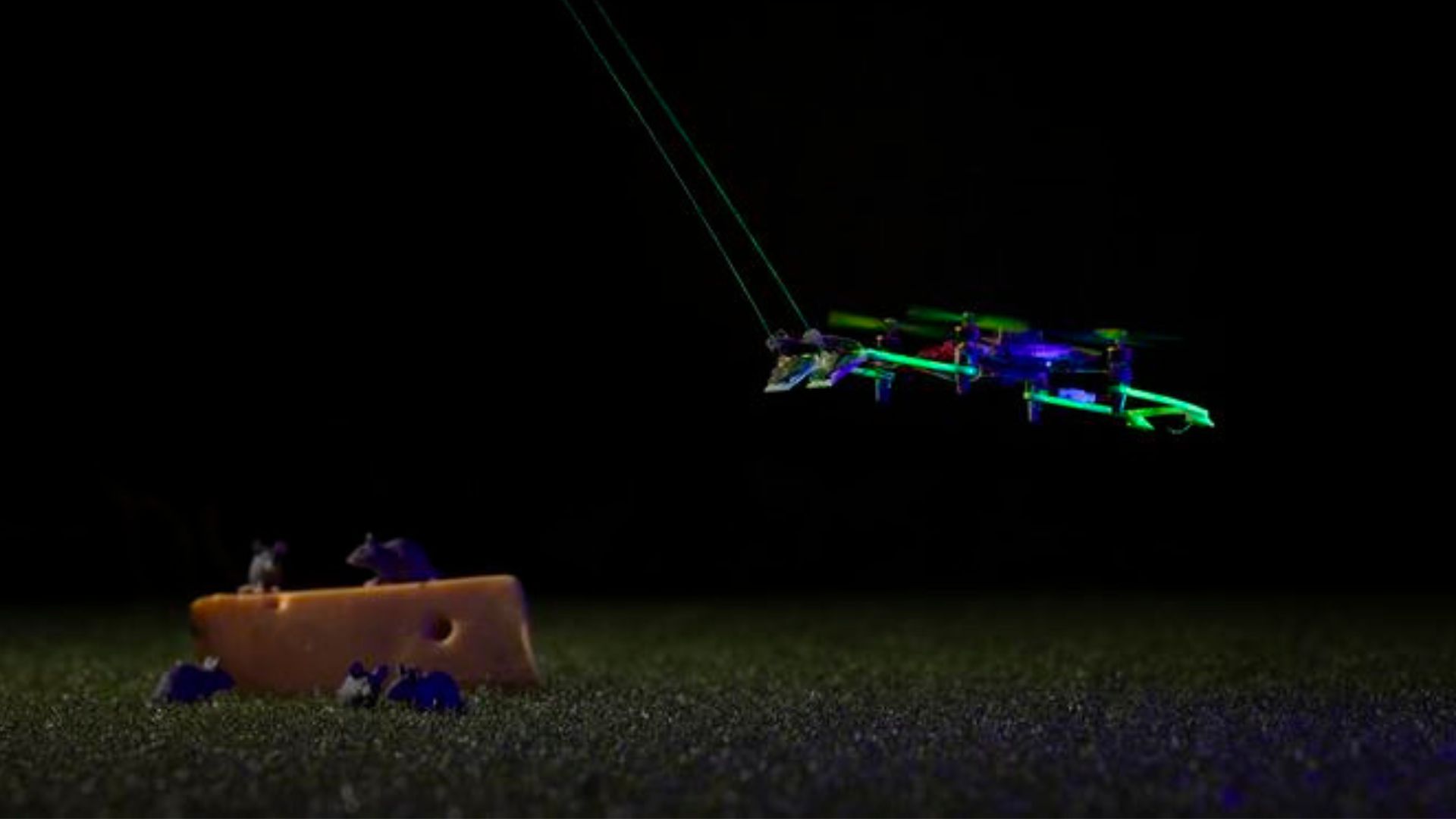 New Whisker-Based Technology Enables Tiny Drones to Navigate Without Vision