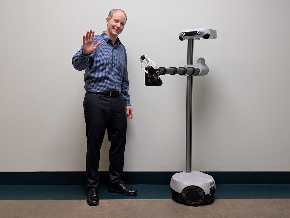 Exploring the Life of Roboticist Charlie Kemp at Hello Robot